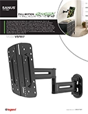 VSF817 Full Moion 4D+SHIFT TV Wall Mount Cover