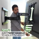 BLF528, Twist handle to adjust height