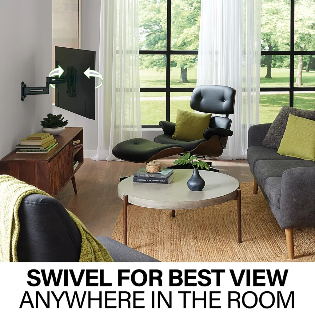 BSF517, Swivel for best view anywhere in the room