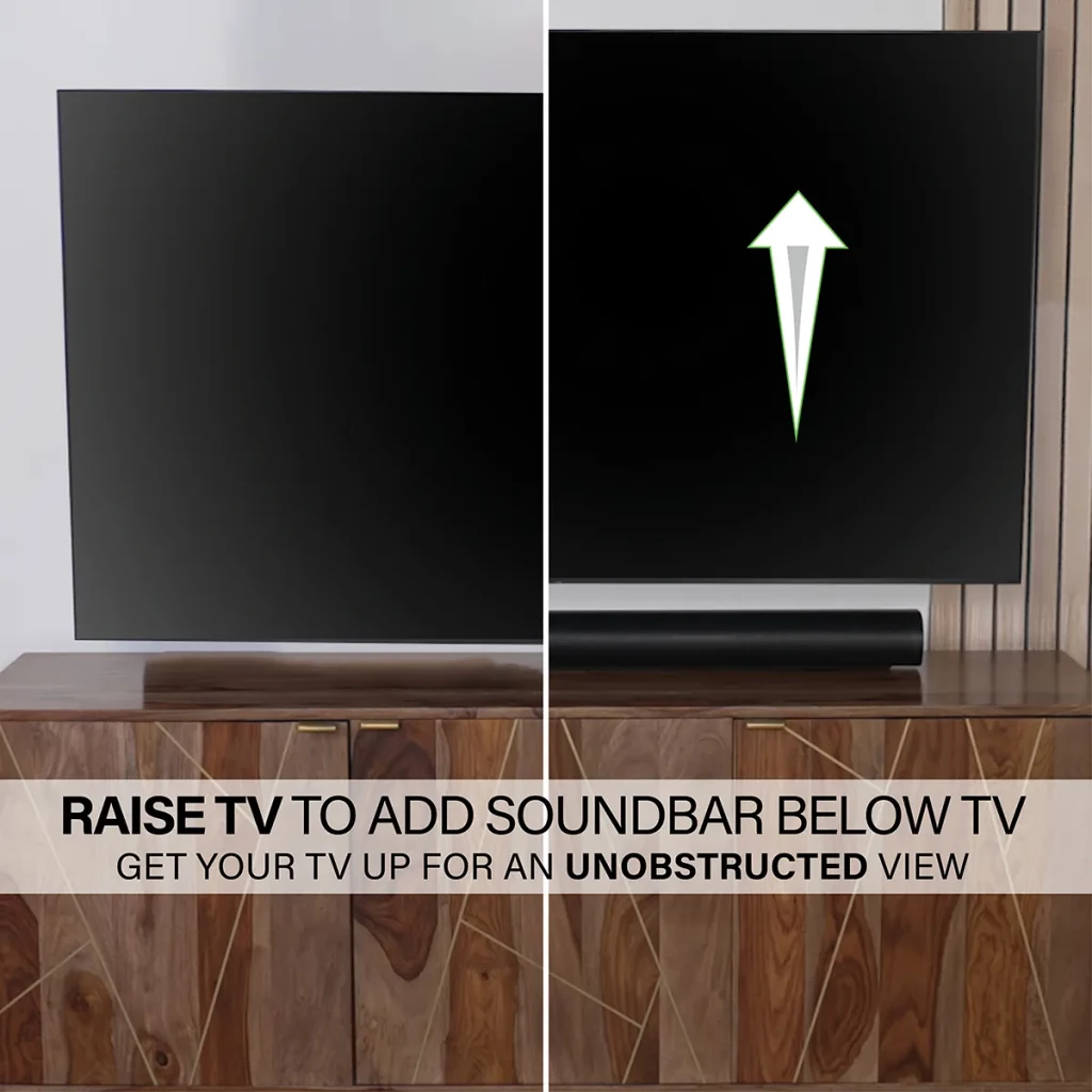 BSF517, Raise TV to add a soundbar