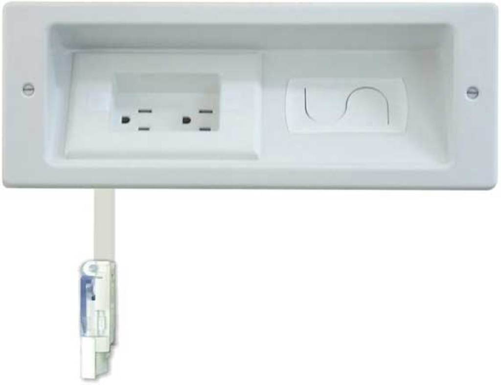 Sanus White In-Wall Cable Management Kit-SA-IWCM2-W1
