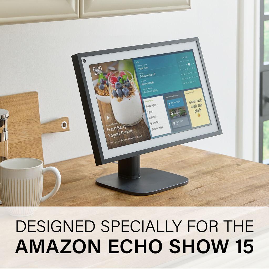 Echo Show 15 Stand Swivel And Tilt Aluminum Stand For Show - Temu Germany