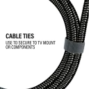 SAC-202, Included cable ties