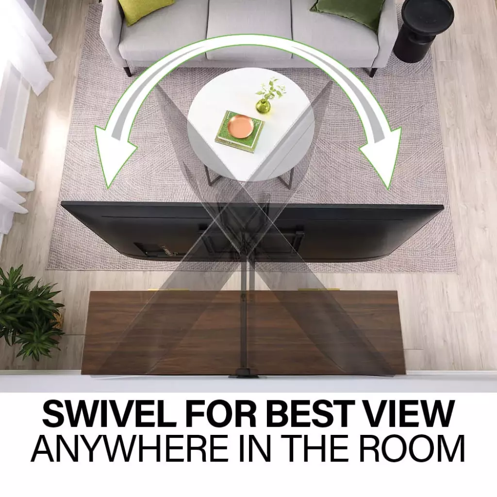 VMF822, Swivel for best view anywhere in the room