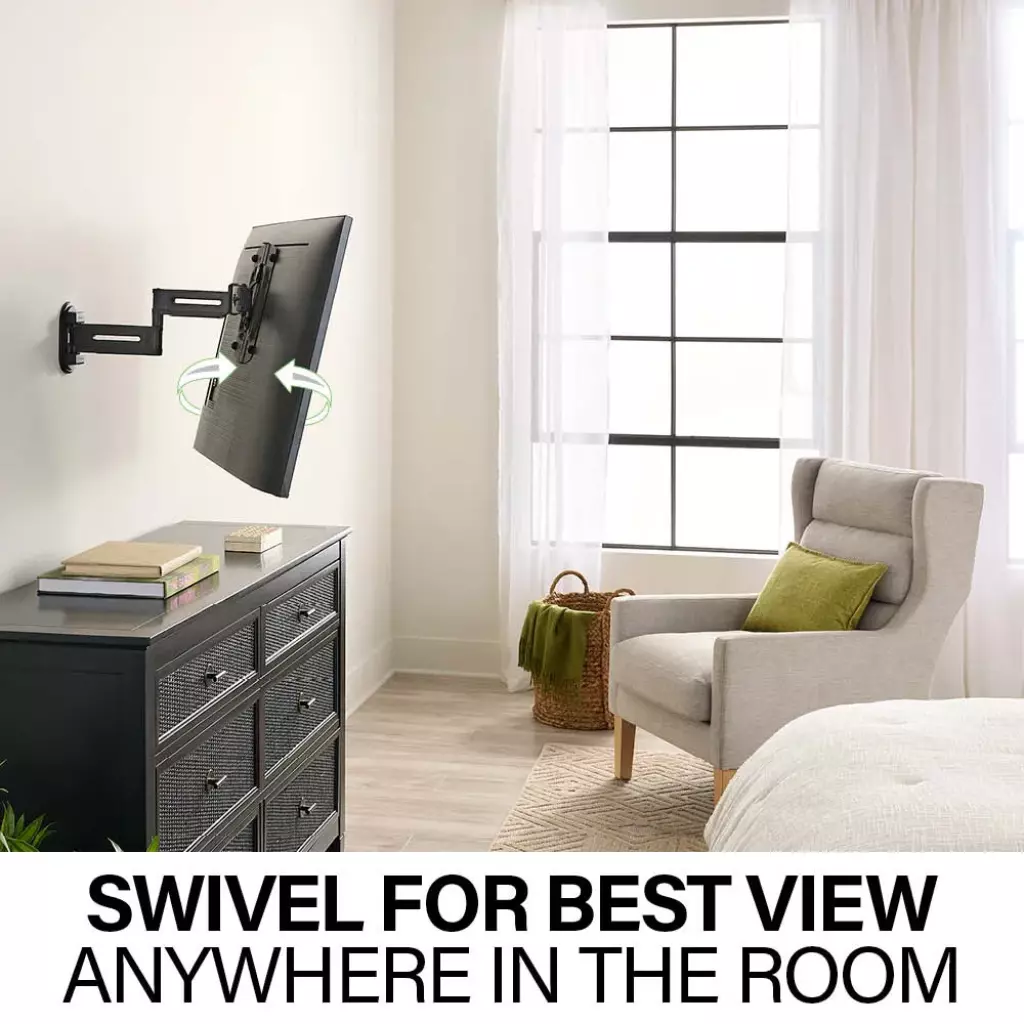 VSF817, Swivel for best view anywhere in the room