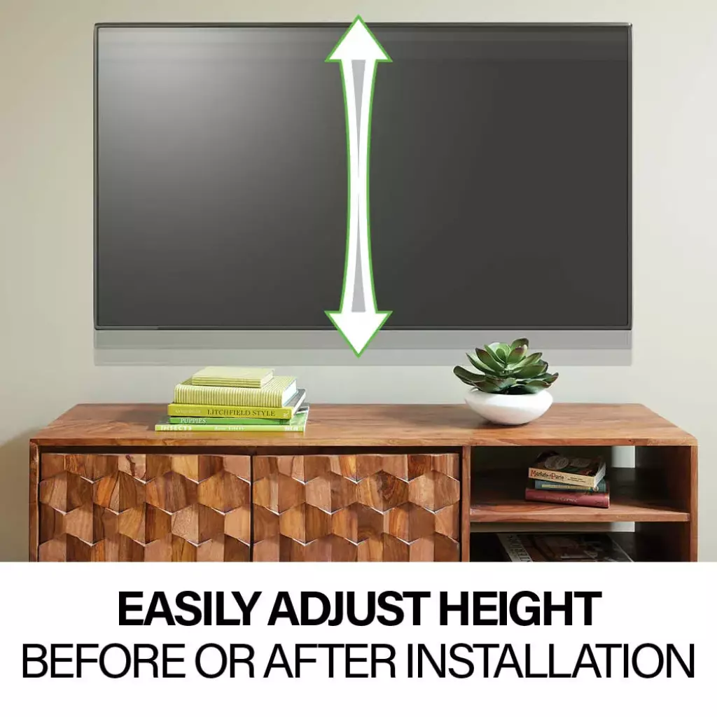 VSF817, Easily adjust height before or after installation