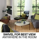 VSF917, Swivel for best view anywhere in the room