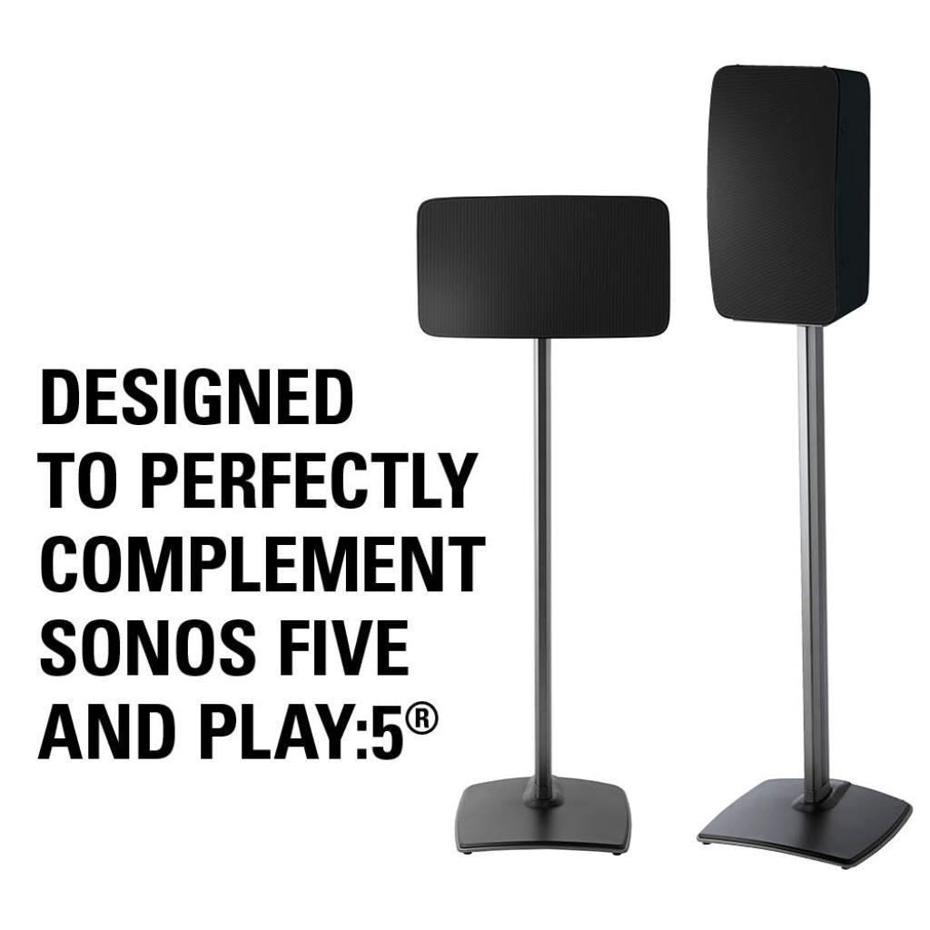 Tenen ~ kant grafisch Wireless Speaker Stands designed for Sonos Play:5