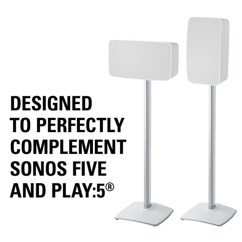 transfusie Polair Met pensioen gaan Wireless Speaker Stands designed for Sonos Play:5