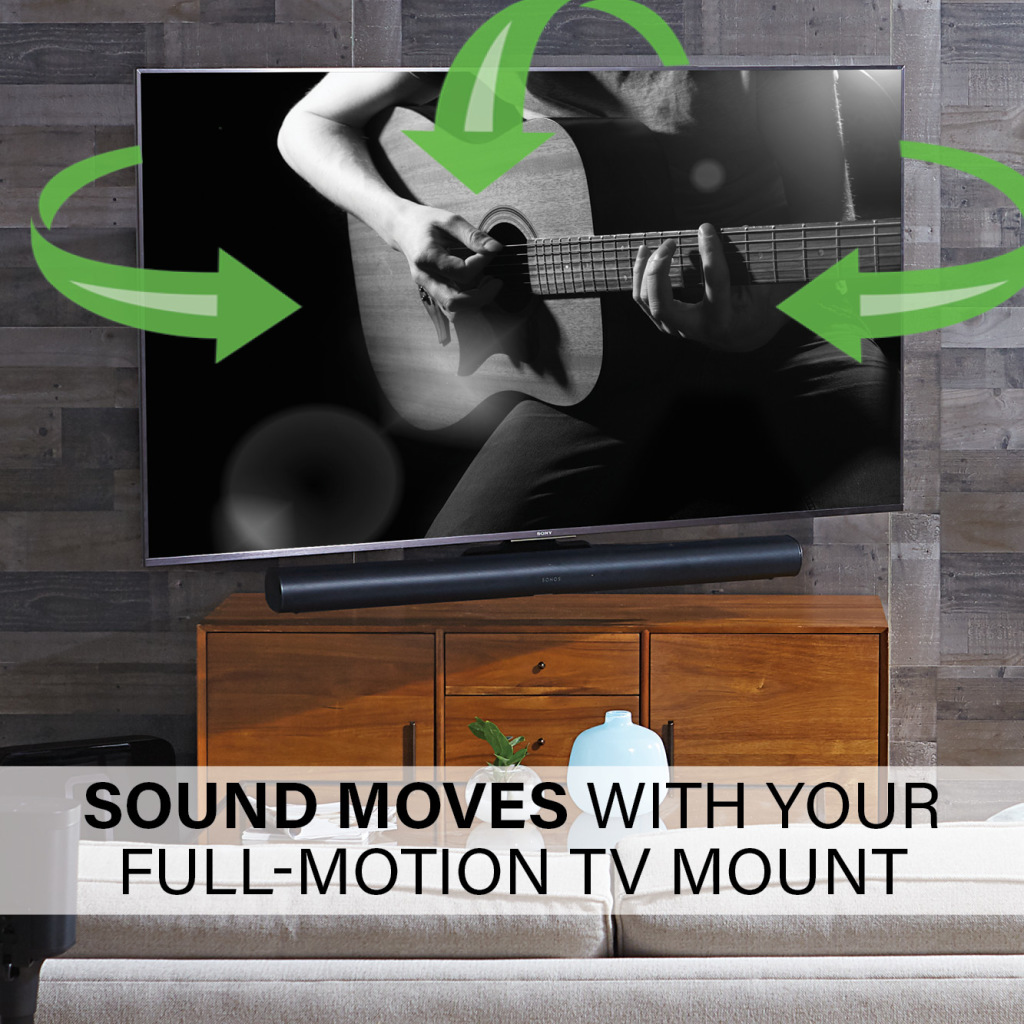 Extendable Soundbar TV Designed for Sonos Arc Sound bar